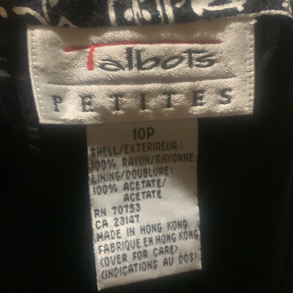 Talbots skirt, size 10 petite - Picture 3 of 4
